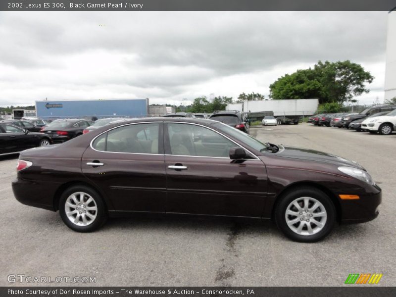 Black Garnet Pearl / Ivory 2002 Lexus ES 300