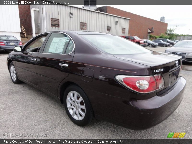 Black Garnet Pearl / Ivory 2002 Lexus ES 300