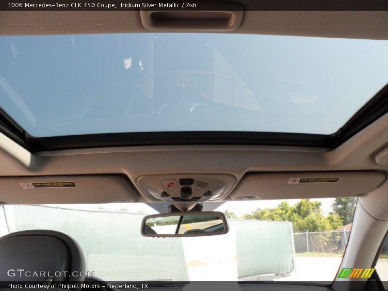 Sunroof of 2006 CLK 350 Coupe