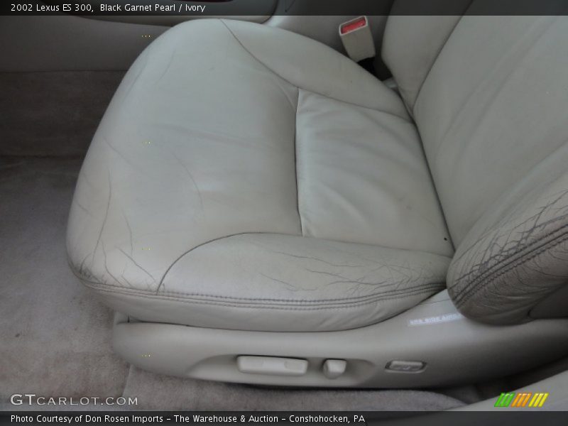 Black Garnet Pearl / Ivory 2002 Lexus ES 300