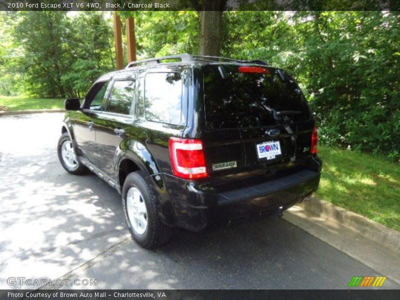 Black / Charcoal Black 2010 Ford Escape XLT V6 4WD