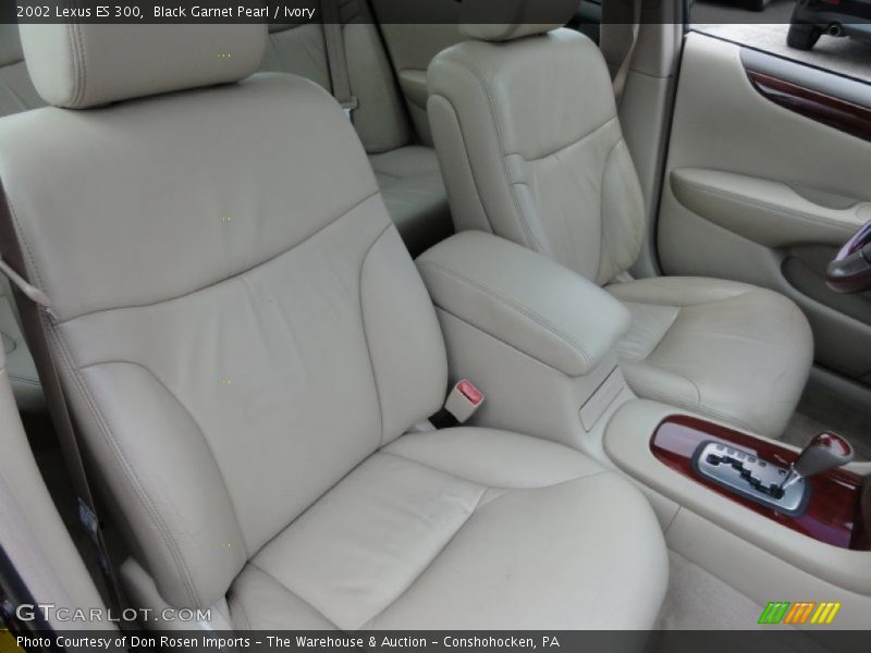 Black Garnet Pearl / Ivory 2002 Lexus ES 300
