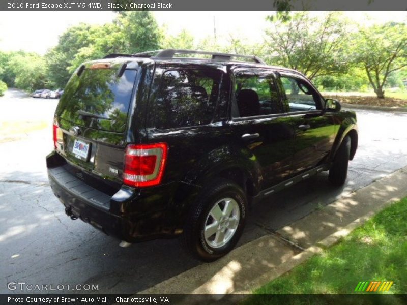 Black / Charcoal Black 2010 Ford Escape XLT V6 4WD