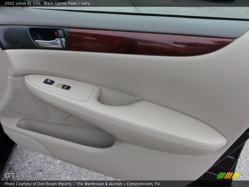 Black Garnet Pearl / Ivory 2002 Lexus ES 300