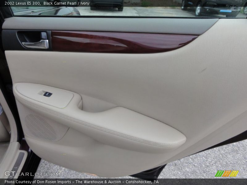 Black Garnet Pearl / Ivory 2002 Lexus ES 300