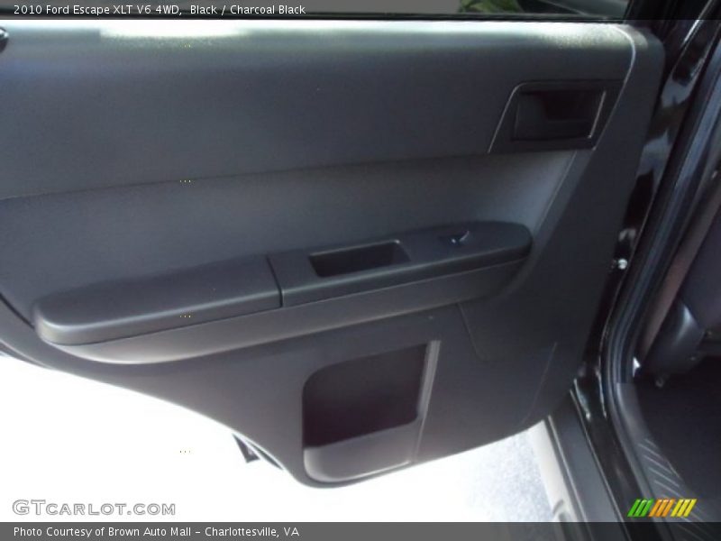 Black / Charcoal Black 2010 Ford Escape XLT V6 4WD