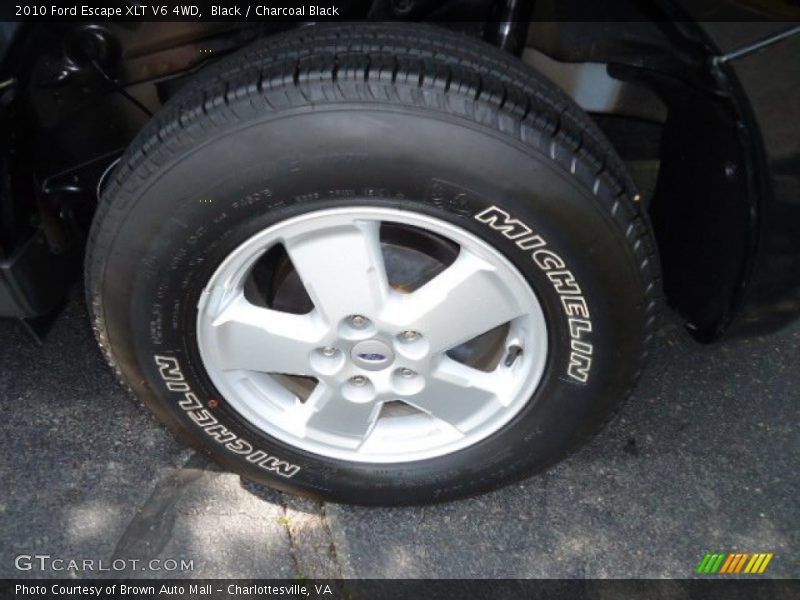 Black / Charcoal Black 2010 Ford Escape XLT V6 4WD