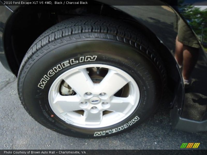 Black / Charcoal Black 2010 Ford Escape XLT V6 4WD