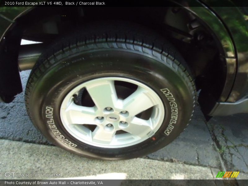 Black / Charcoal Black 2010 Ford Escape XLT V6 4WD