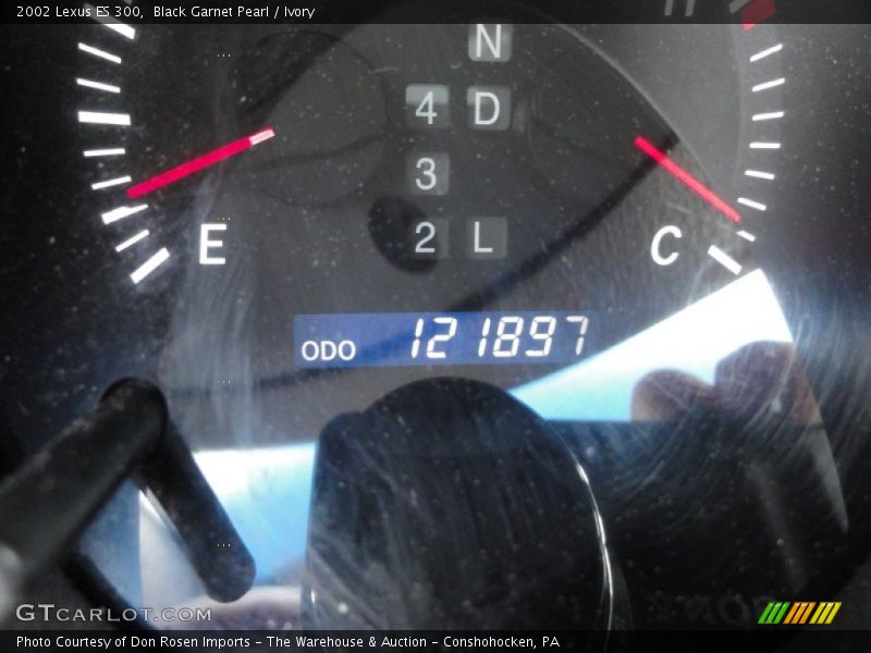 Black Garnet Pearl / Ivory 2002 Lexus ES 300