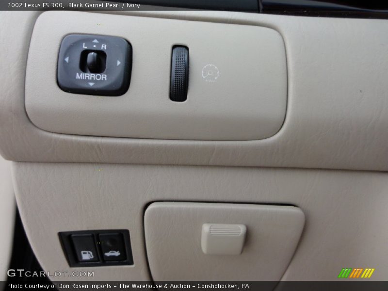 Black Garnet Pearl / Ivory 2002 Lexus ES 300