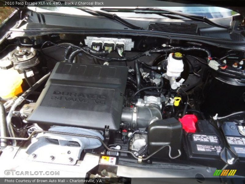 Black / Charcoal Black 2010 Ford Escape XLT V6 4WD