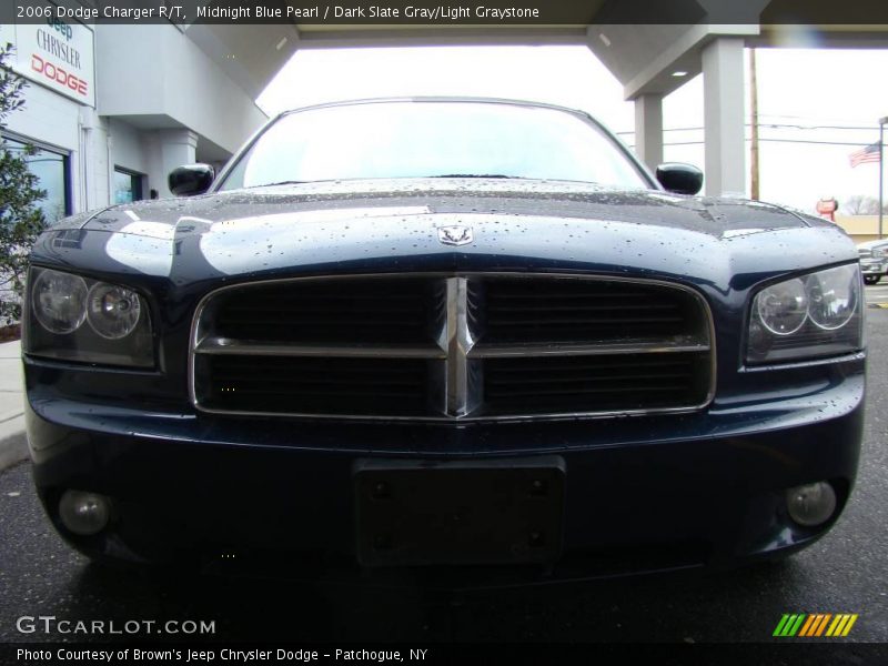 Midnight Blue Pearl / Dark Slate Gray/Light Graystone 2006 Dodge Charger R/T