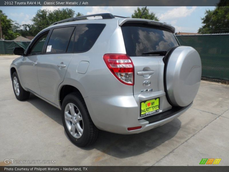 Classic Silver Metallic / Ash 2012 Toyota RAV4 I4