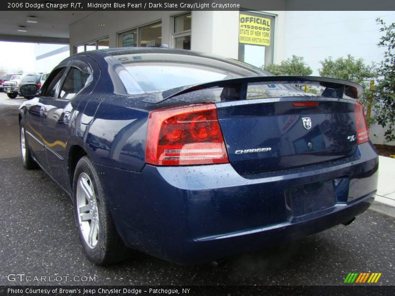 Midnight Blue Pearl / Dark Slate Gray/Light Graystone 2006 Dodge Charger R/T