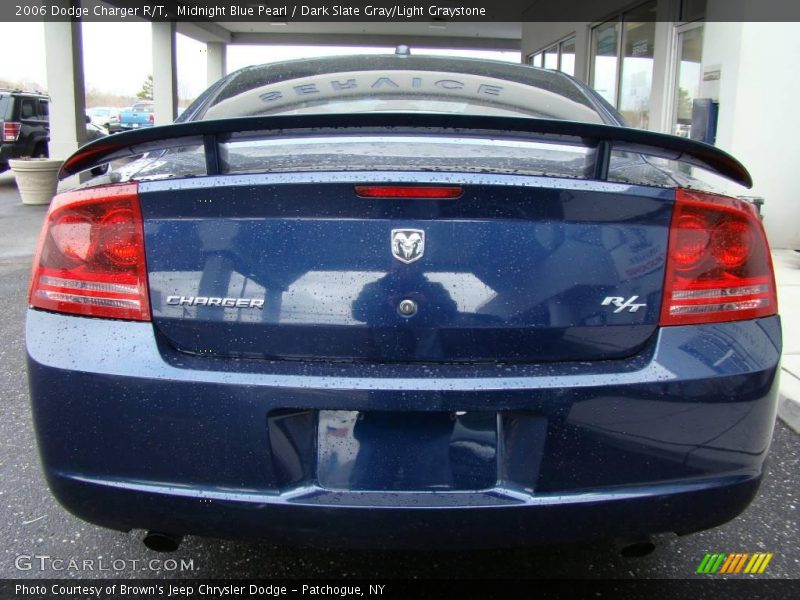 Midnight Blue Pearl / Dark Slate Gray/Light Graystone 2006 Dodge Charger R/T
