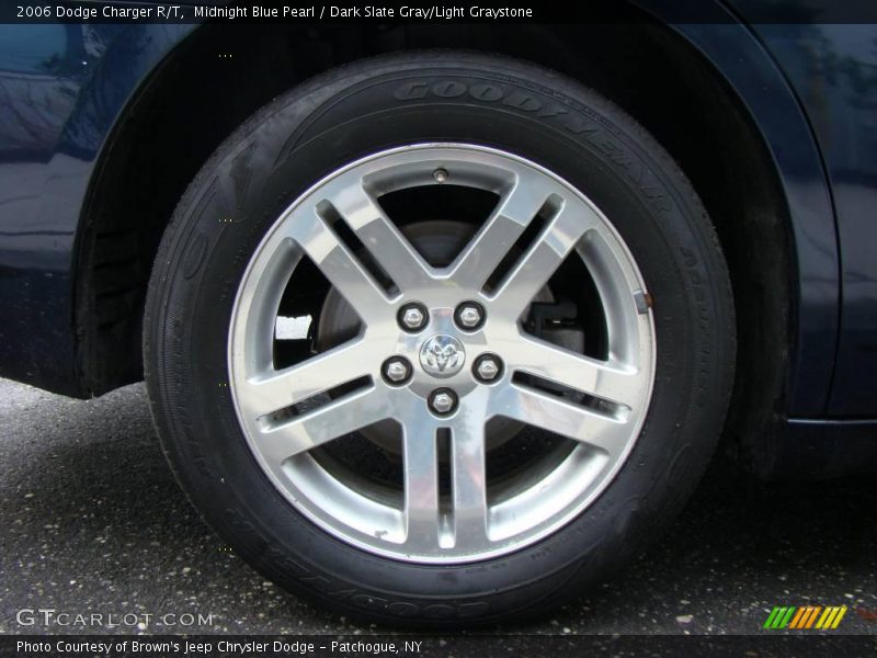 Midnight Blue Pearl / Dark Slate Gray/Light Graystone 2006 Dodge Charger R/T
