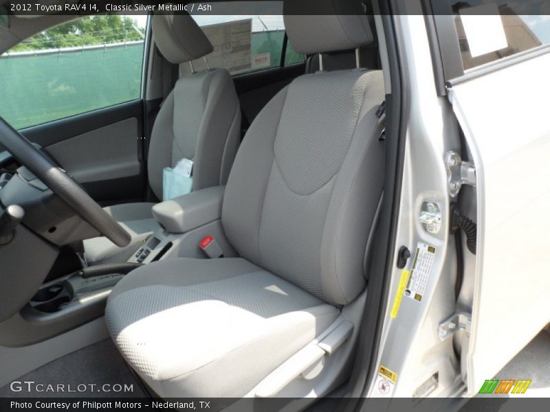 Classic Silver Metallic / Ash 2012 Toyota RAV4 I4
