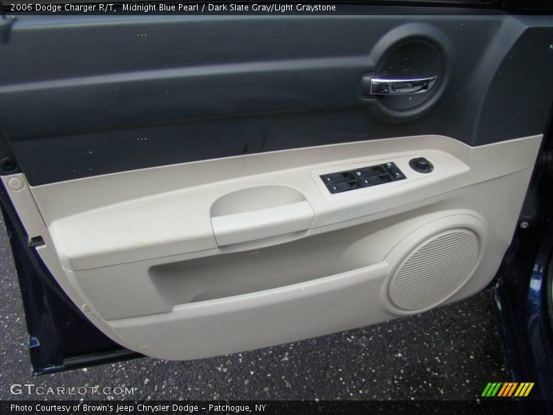 Midnight Blue Pearl / Dark Slate Gray/Light Graystone 2006 Dodge Charger R/T
