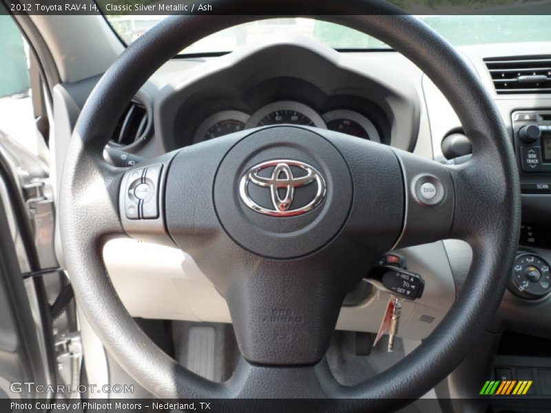 Classic Silver Metallic / Ash 2012 Toyota RAV4 I4