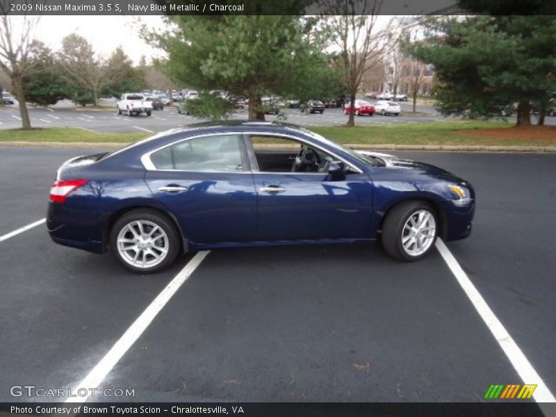 Navy Blue Metallic / Charcoal 2009 Nissan Maxima 3.5 S