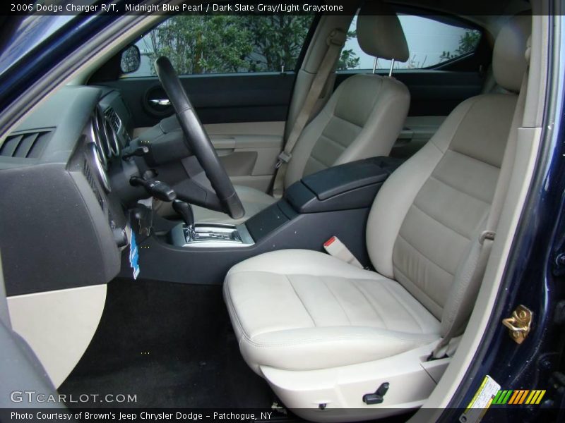 Midnight Blue Pearl / Dark Slate Gray/Light Graystone 2006 Dodge Charger R/T