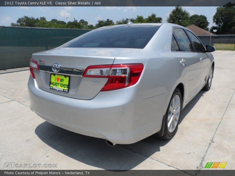 Classic Silver Metallic / Ash 2012 Toyota Camry XLE V6