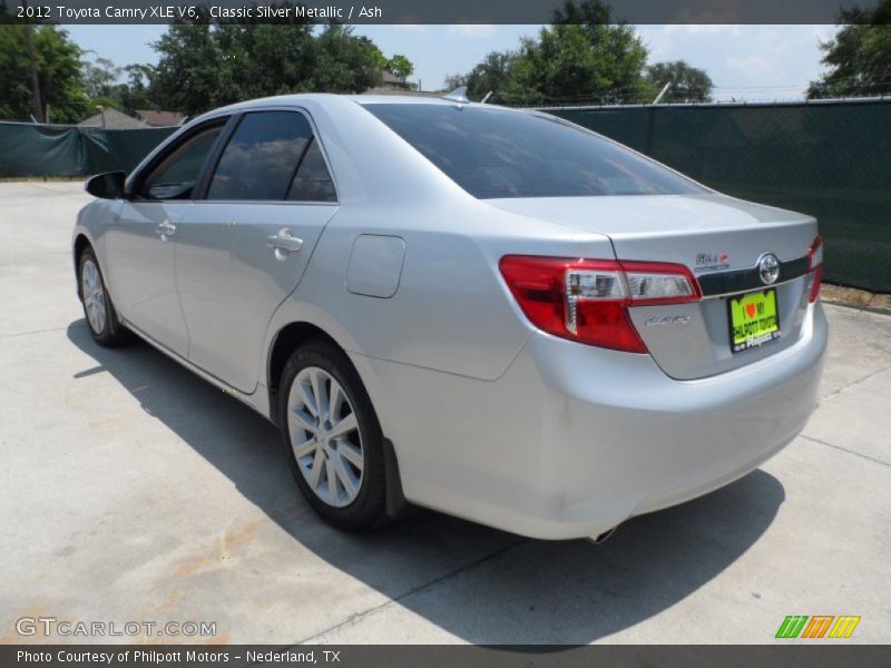 Classic Silver Metallic / Ash 2012 Toyota Camry XLE V6