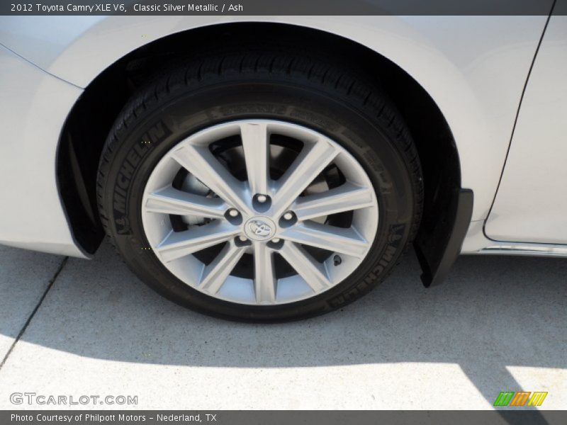 Classic Silver Metallic / Ash 2012 Toyota Camry XLE V6