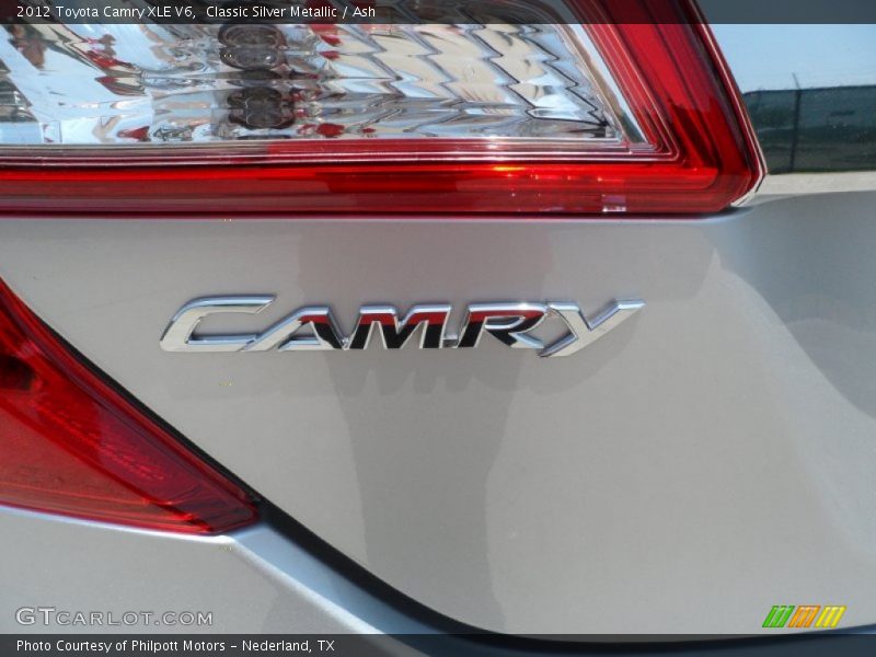 Classic Silver Metallic / Ash 2012 Toyota Camry XLE V6