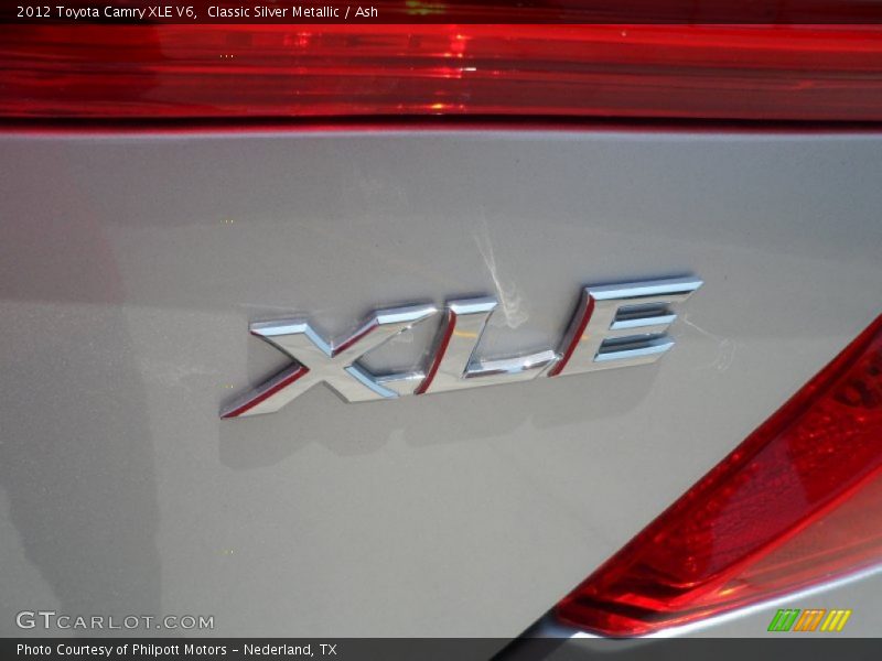 Classic Silver Metallic / Ash 2012 Toyota Camry XLE V6