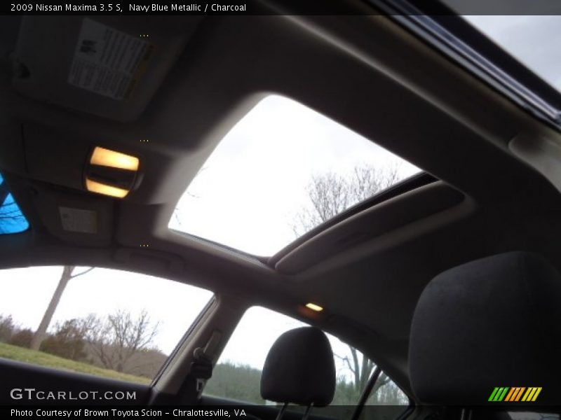 Navy Blue Metallic / Charcoal 2009 Nissan Maxima 3.5 S