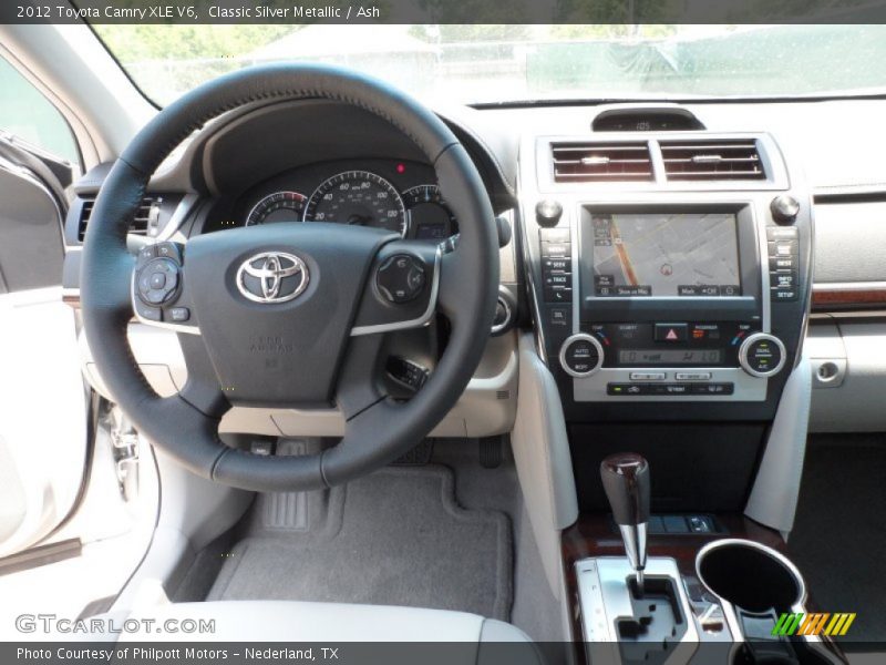 Classic Silver Metallic / Ash 2012 Toyota Camry XLE V6