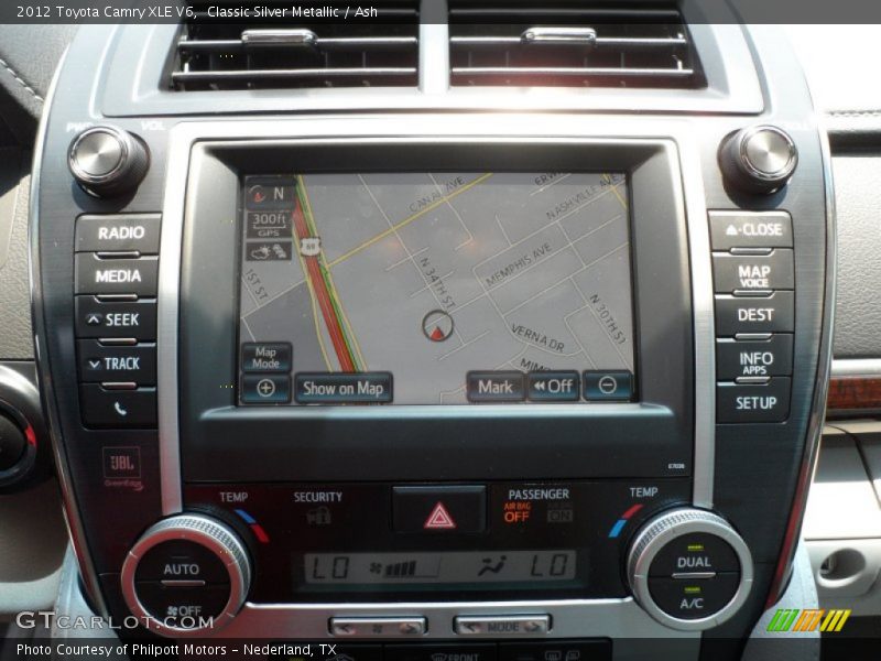 Classic Silver Metallic / Ash 2012 Toyota Camry XLE V6