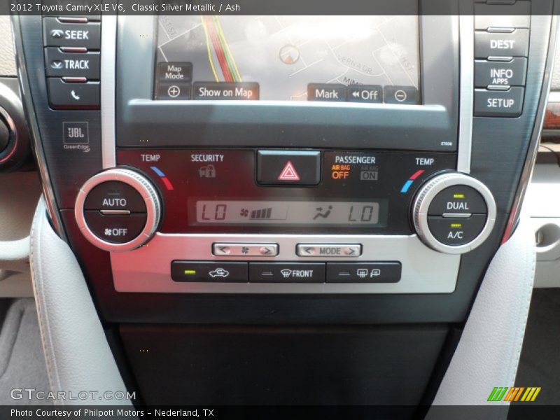Classic Silver Metallic / Ash 2012 Toyota Camry XLE V6