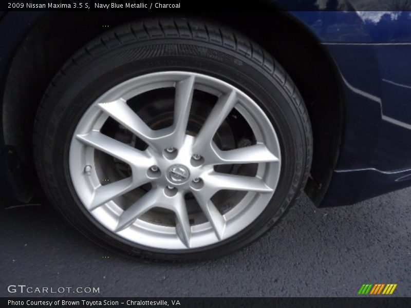 Navy Blue Metallic / Charcoal 2009 Nissan Maxima 3.5 S