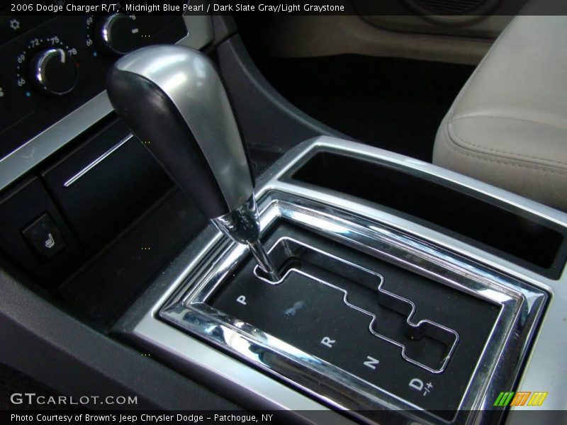 Midnight Blue Pearl / Dark Slate Gray/Light Graystone 2006 Dodge Charger R/T