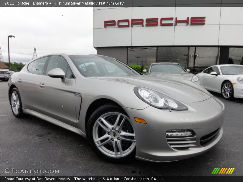  2011 Panamera 4 Platinum Silver Metallic