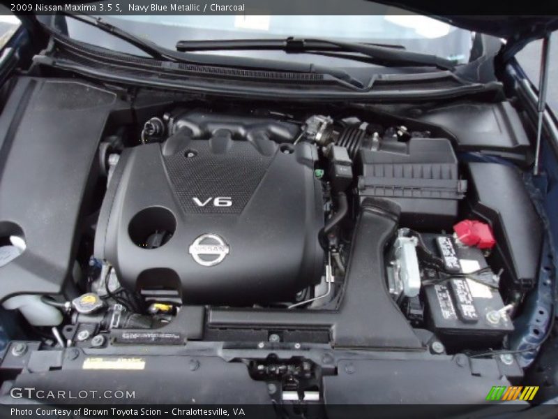 Navy Blue Metallic / Charcoal 2009 Nissan Maxima 3.5 S