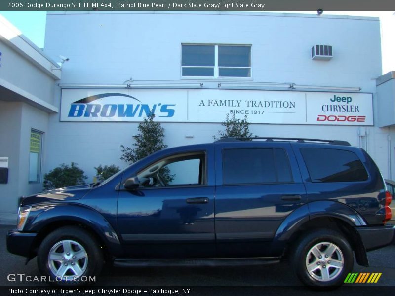 Patriot Blue Pearl / Dark Slate Gray/Light Slate Gray 2006 Dodge Durango SLT HEMI 4x4