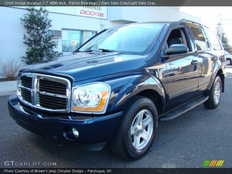 Patriot Blue Pearl / Dark Slate Gray/Light Slate Gray 2006 Dodge Durango SLT HEMI 4x4
