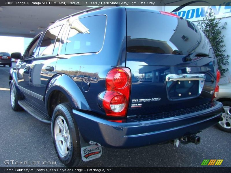 Patriot Blue Pearl / Dark Slate Gray/Light Slate Gray 2006 Dodge Durango SLT HEMI 4x4