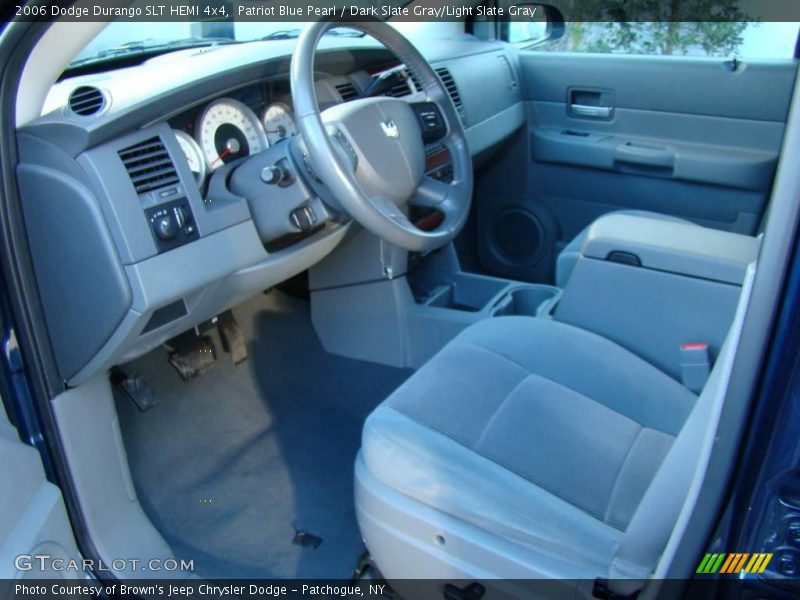 Patriot Blue Pearl / Dark Slate Gray/Light Slate Gray 2006 Dodge Durango SLT HEMI 4x4