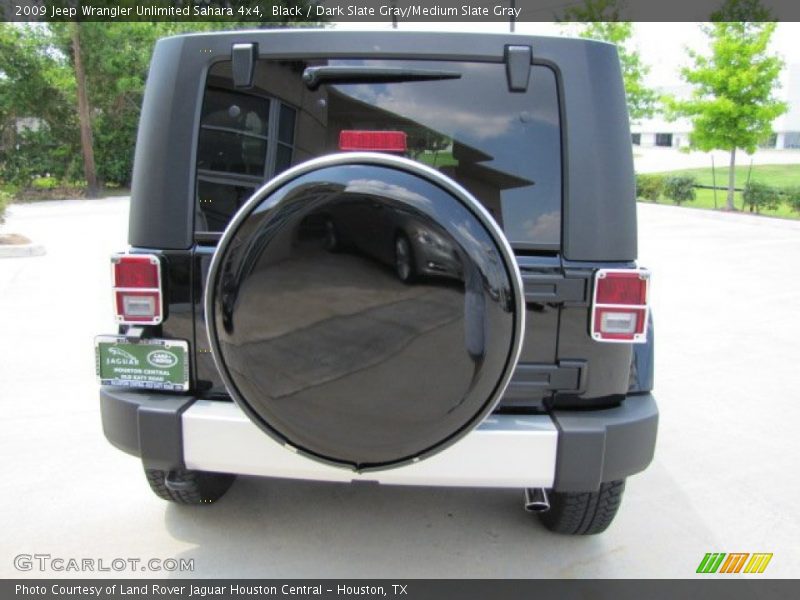 Black / Dark Slate Gray/Medium Slate Gray 2009 Jeep Wrangler Unlimited Sahara 4x4