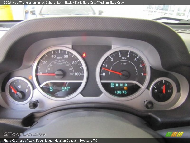  2009 Wrangler Unlimited Sahara 4x4 Sahara 4x4 Gauges