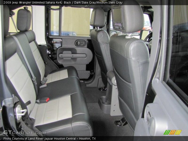 Rear Seat of 2009 Wrangler Unlimited Sahara 4x4
