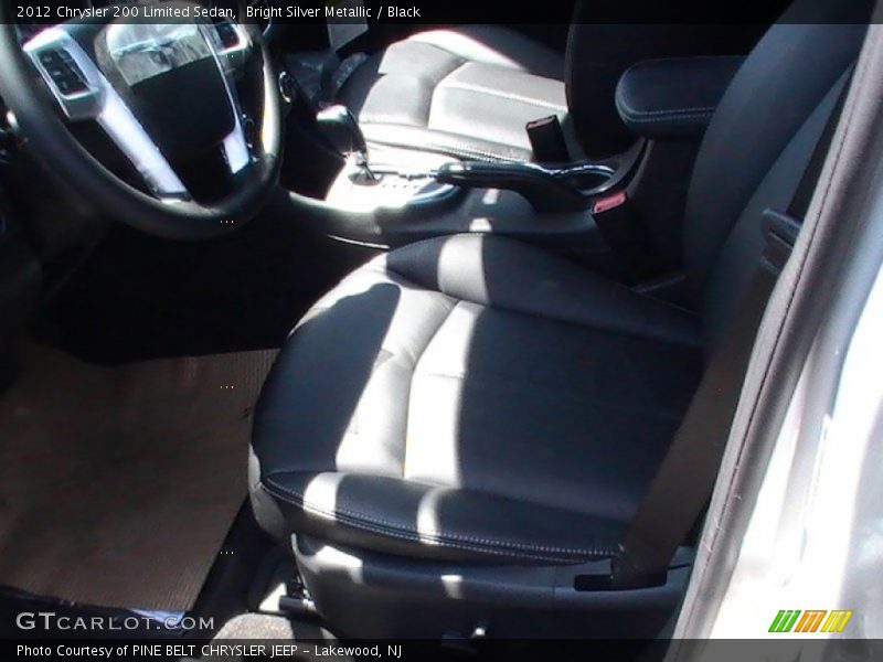 Bright Silver Metallic / Black 2012 Chrysler 200 Limited Sedan