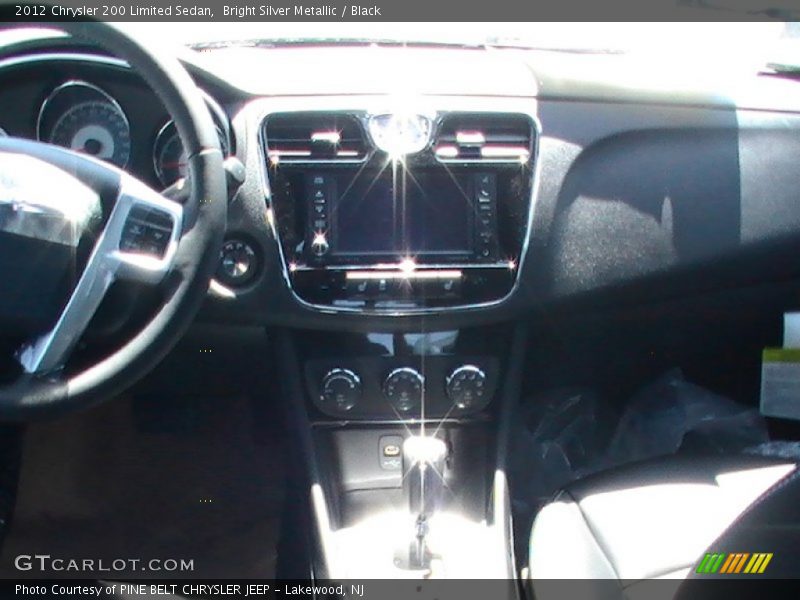 Bright Silver Metallic / Black 2012 Chrysler 200 Limited Sedan