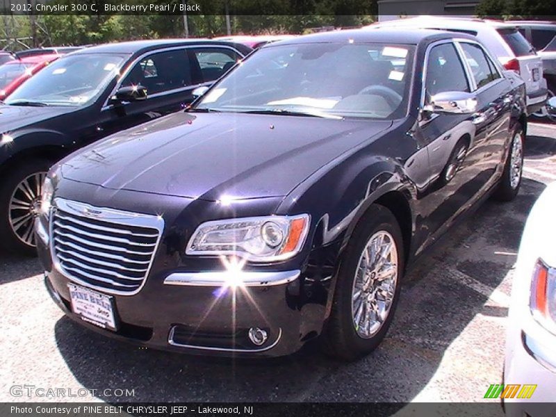 Blackberry Pearl / Black 2012 Chrysler 300 C