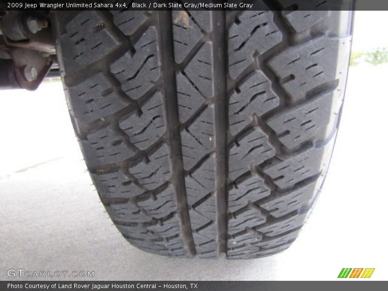 Black / Dark Slate Gray/Medium Slate Gray 2009 Jeep Wrangler Unlimited Sahara 4x4